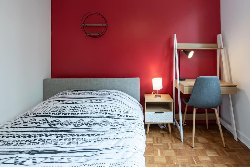 Appartement Renove Pour 6 Avec Parking 빌뢰르반 외부 사진